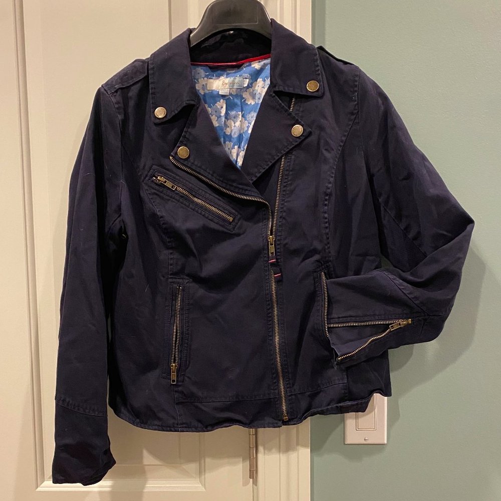 Boden Canvas Zippered Jacket